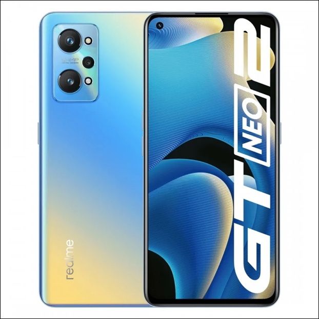 Realme GT Neo 2สีฟ้า